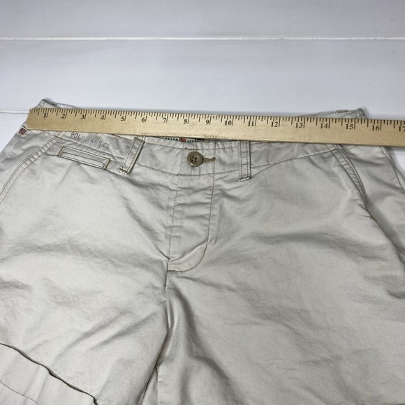 Polo Ralph Lauren Jeans Company Shorts Button Fly Cuffed Women's Size 8 - Picture 6 of 14